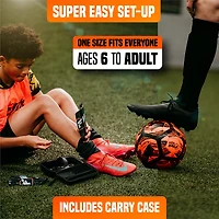 Flick Smart Soccer Tracker with Shin Guards