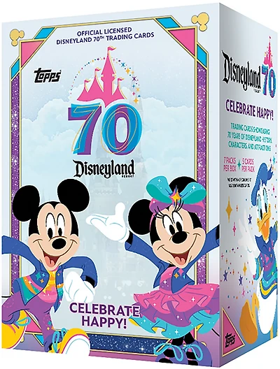 Topps 2025 Disneyland 70th Anniversary Value Box