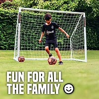Flick Soccer 12ft X 6ft UPVC Match Goal