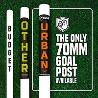 Flick Soccer 12ft X 6ft UPVC Match Goal