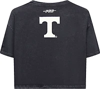 Pro Standard Women's Tennessee Volunteers Street Team Enzyme Wash Boxy Crop Short Sleeve T-shirt