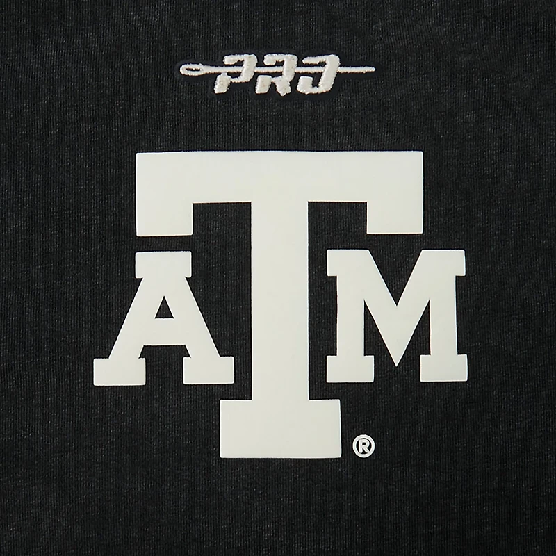 Pro Standard Women's Texas A&M Aggies Street Team Enzyme Wash Boxy Crop Short Sleeve T-shirt