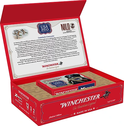 Winchester USA 250 Years Committed to Conservation 12 Gauge Shotshells - 10 Rounds