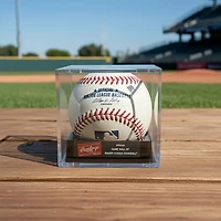 Rawlings Official MLB Baseball with Display Cube