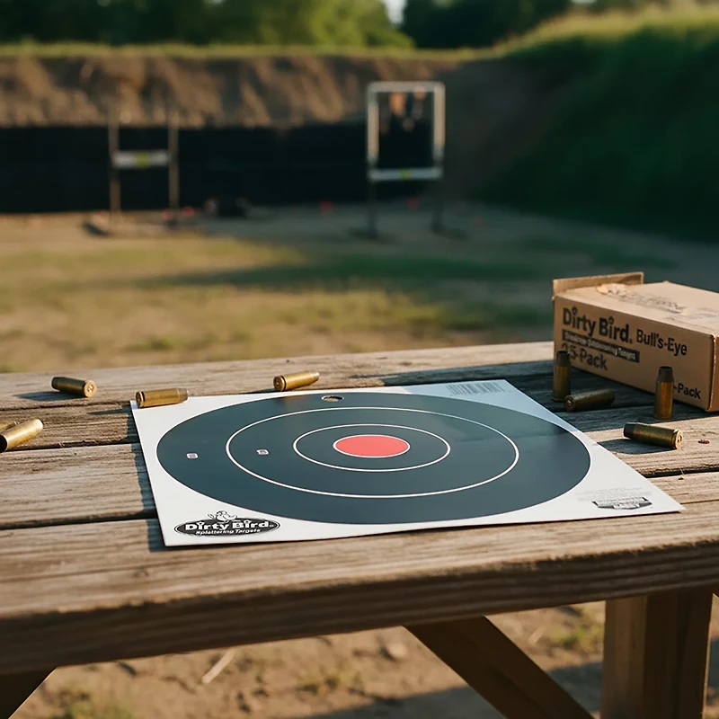 Birchwood Casey Dirty Bird Bull's-Eye Splattering Targets 25-Pack