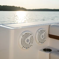 Dual 6.5" Coaxial Marine Speakers (Pair)