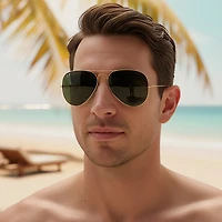 Ray-Ban Iconic Aviator Sunglasses