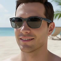 Ray-Ban Adults' New Wayfarer Metal Effect Sunglasses