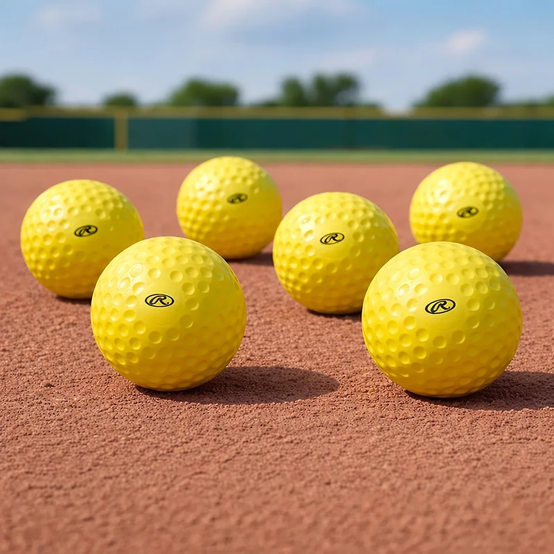 Rawlings Pitching Machine 12 in Softballs 6-Pack