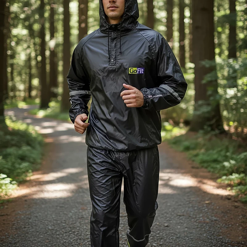 GoFit Adults' Thermal Training Suit with Hood