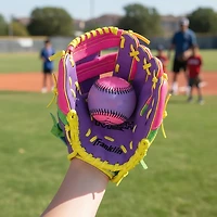 Franklin Youth Meshtek 9.5" T-ball Glove with Ball