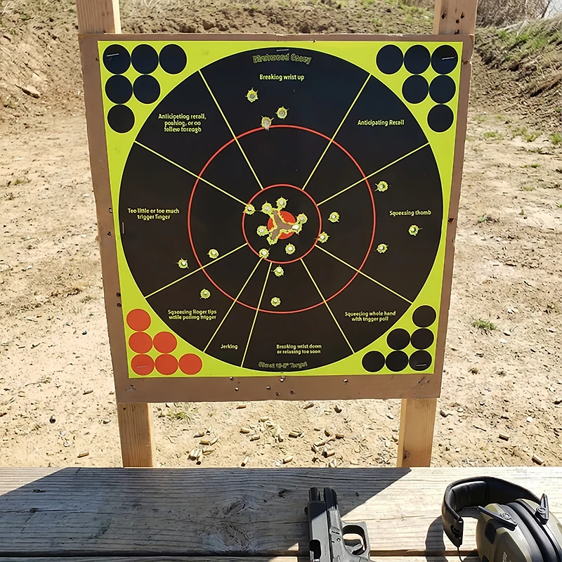 Birchwood Casey Shoot-N-C 12 in Handgun Trainer Targets 5-Pack