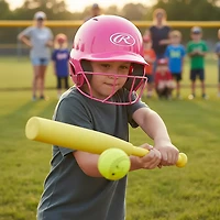 Rawlings Kids' MLB-Style T-ball Batting Helmet with Face Guard