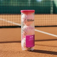 Wilson Intrigue All Court Tennis Balls 3-Pack