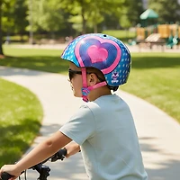 Raskullz Kids' Hearts LED Light-Up Bike Helmet