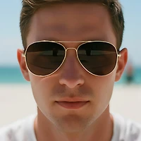SOL PWR Active Lifestyle Rectangle Sunglasses