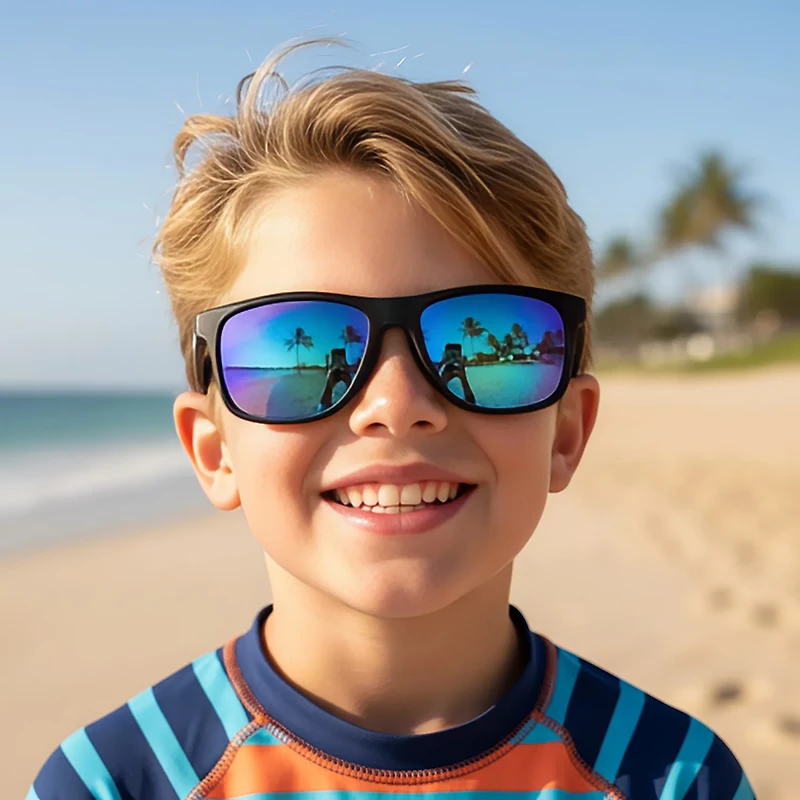 Hang Ten Boys' Classic Retro Sunglasses