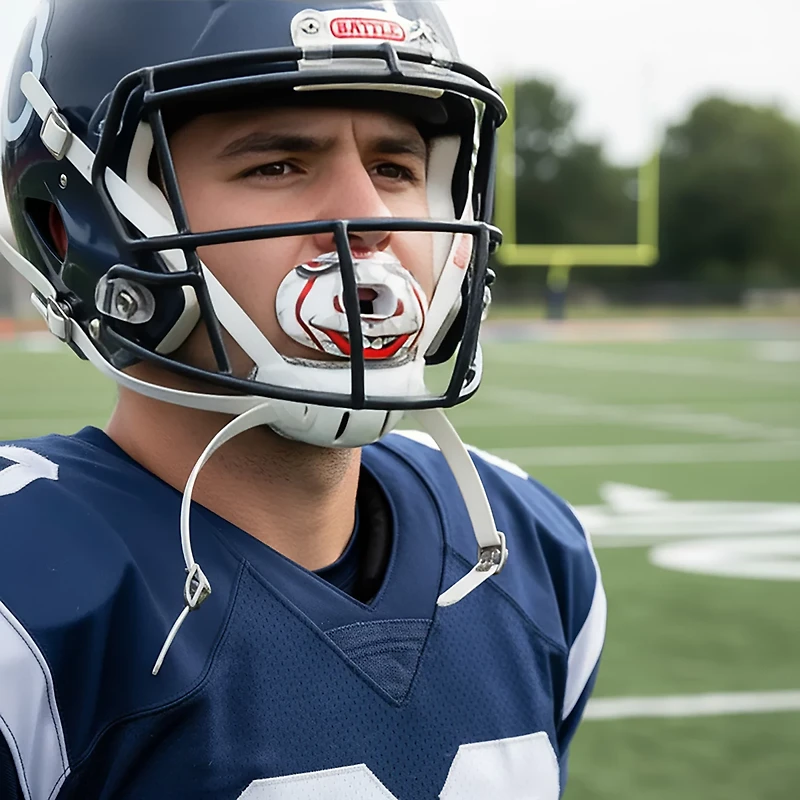 Battle Men's Clown Oxygen Football Mouth Guard