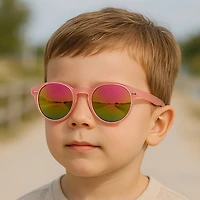 Hang Ten Kids' Round 2-Tone Sunglasses