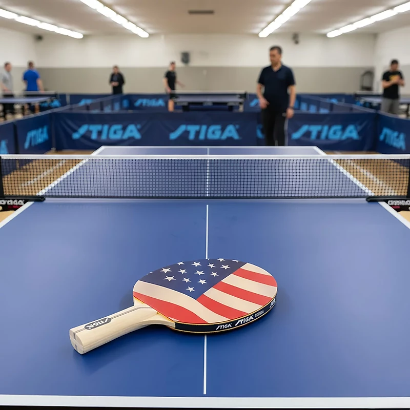 Stiga Stars and Stripes Table Tennis Paddle