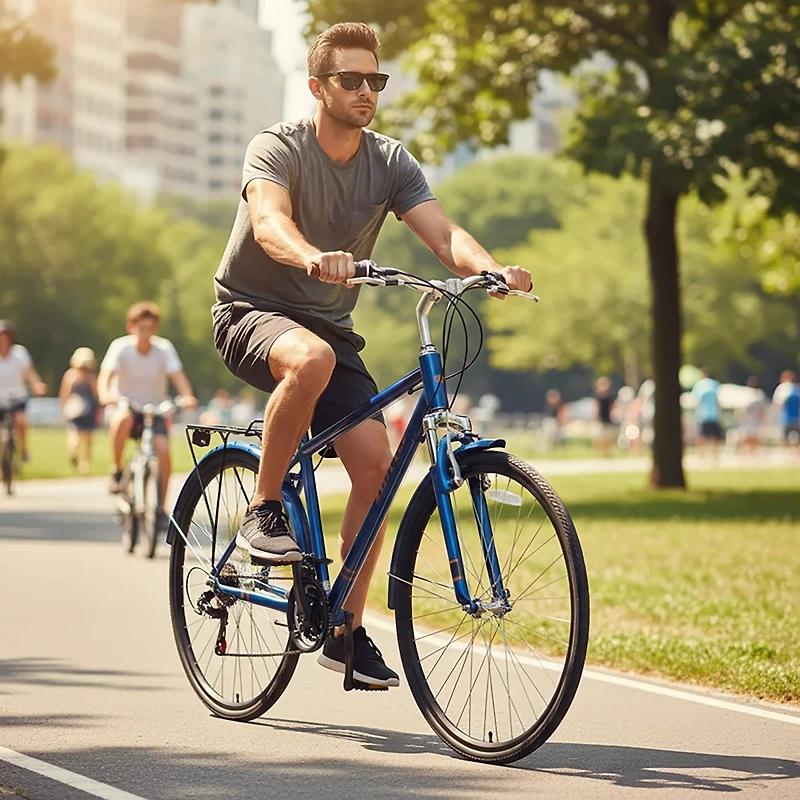 Ozone 500 Men’s 700c Cityscape Hybrid Bike