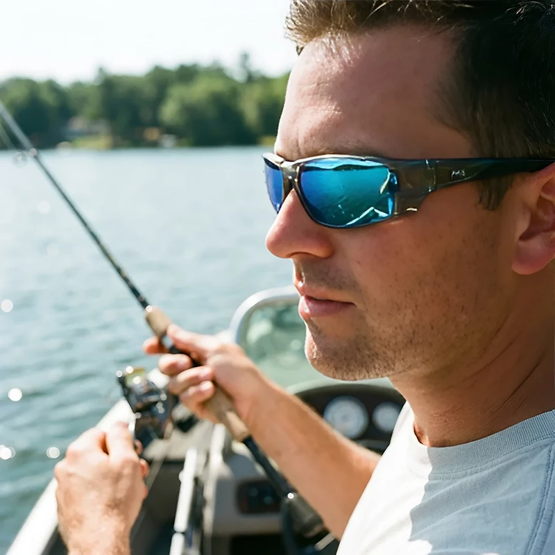 PUGS UMF Elite Polarized Wrap-Around Sunglasses