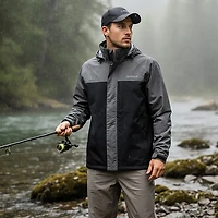 Magellan Outdoors Men's FishGear Lightweight Rain Jacket