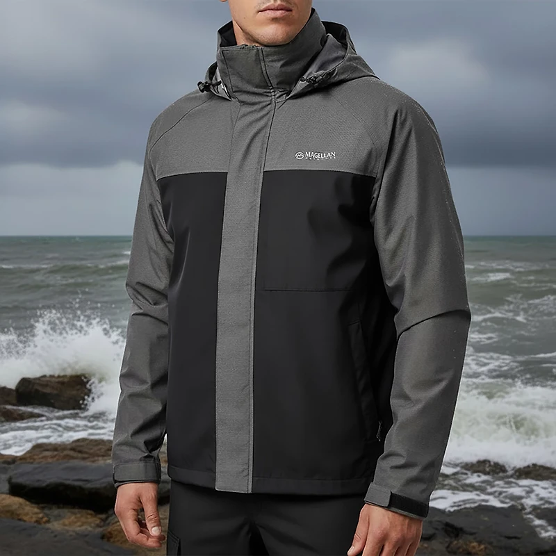 Magellan Outdoors Men's FishGear Lightweight Rain Jacket