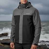 Magellan Outdoors Men's FishGear Lightweight Rain Jacket