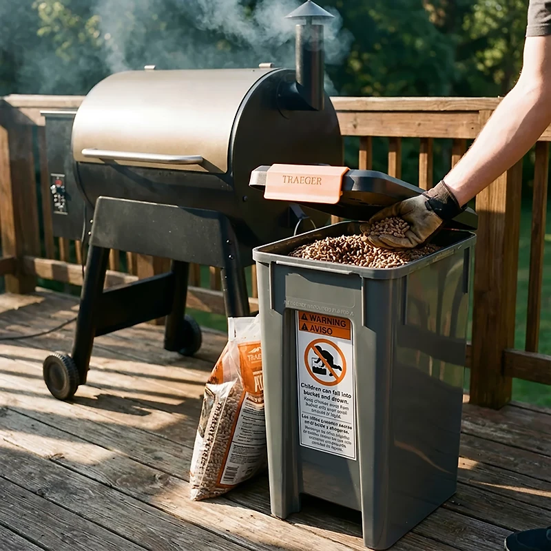 Traeger Pellet Storage Bin
