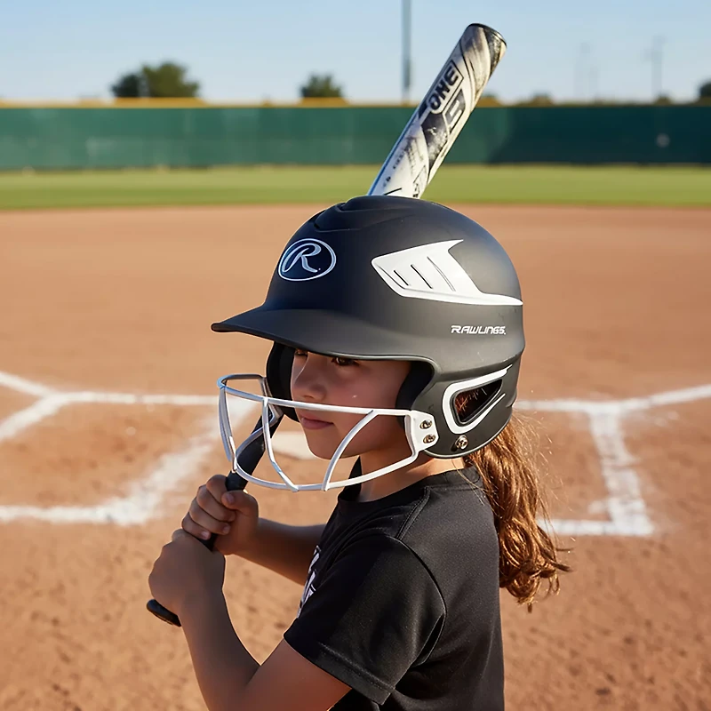 Rawlings Youth Storm Matte 2 Tone Fastpitch Helmet