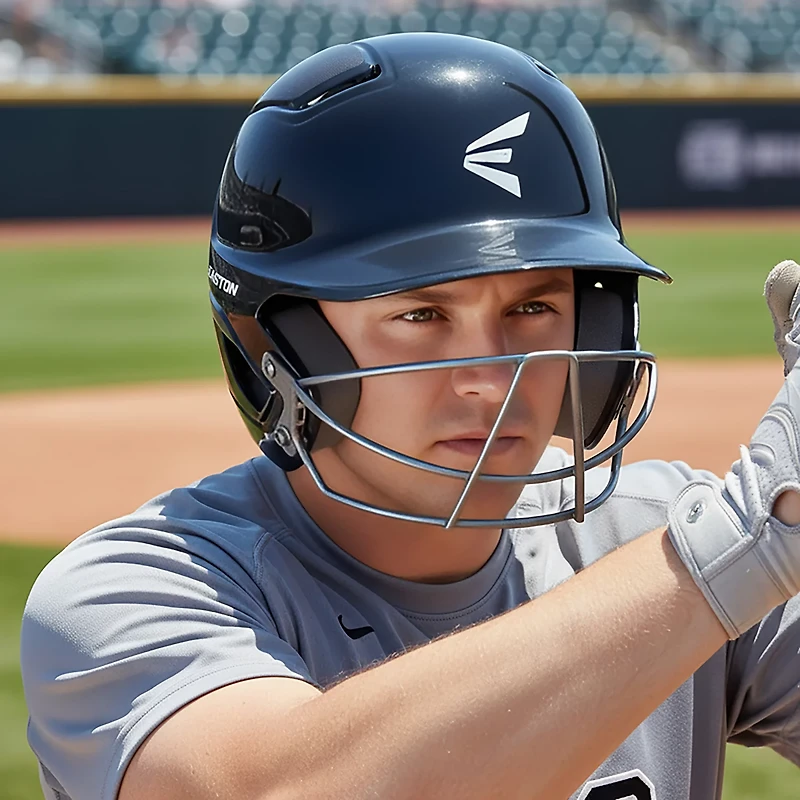 EASTON Adults' Alpha Batting Helmet w/ Softball Mask