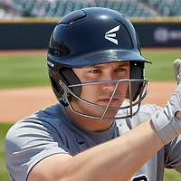 EASTON Adults' Alpha Batting Helmet w/ Softball Mask