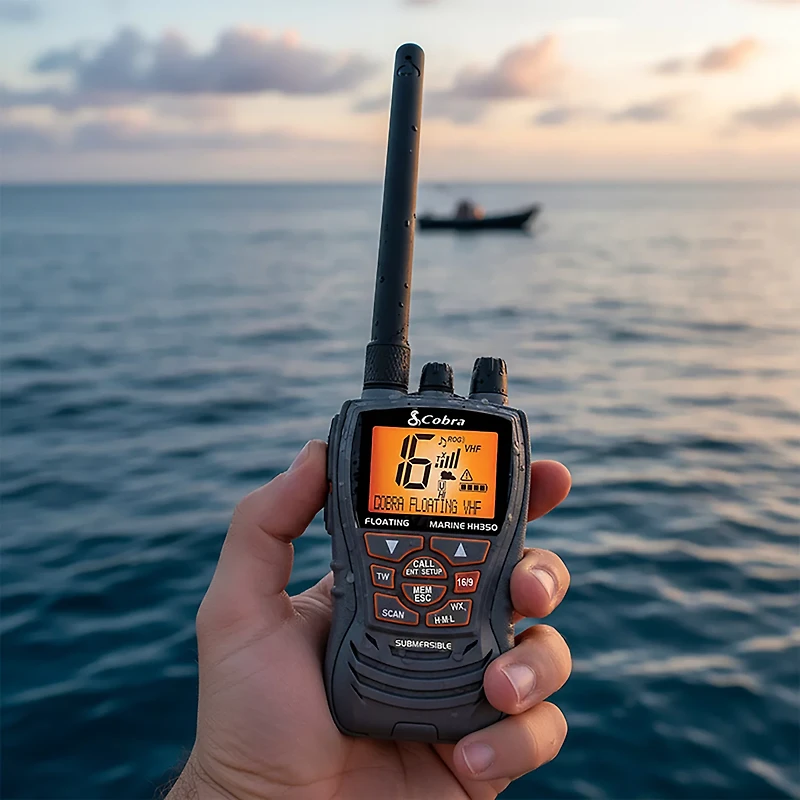 Cobra 6 W Compact Submersible Floating VHF Radio
