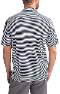 Cutter & Buck Men's Auburn University Virtue Stripe Polo Shirt