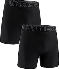 Under Armour Men's Performance Tech Pouch Solid 6" Boxer Briefs 2-Pack