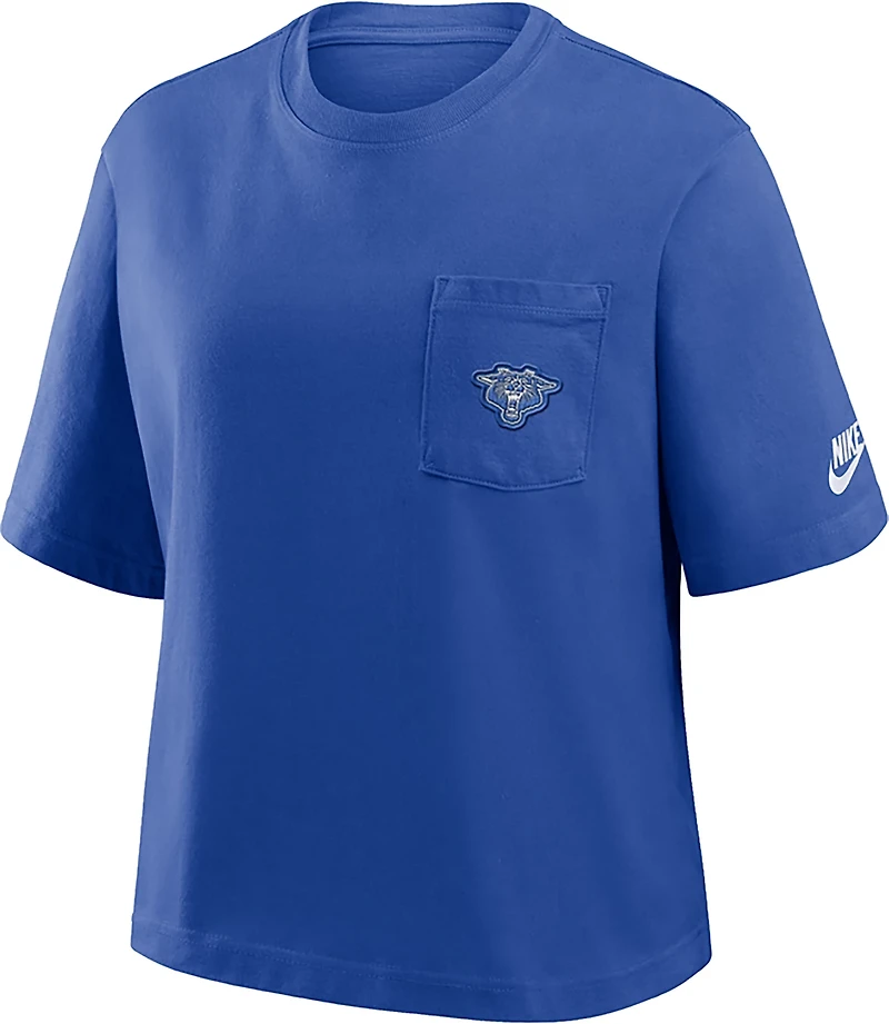 Nike Women's University of Kentucky Legacy Pocket Boxy Graphic T-shirt