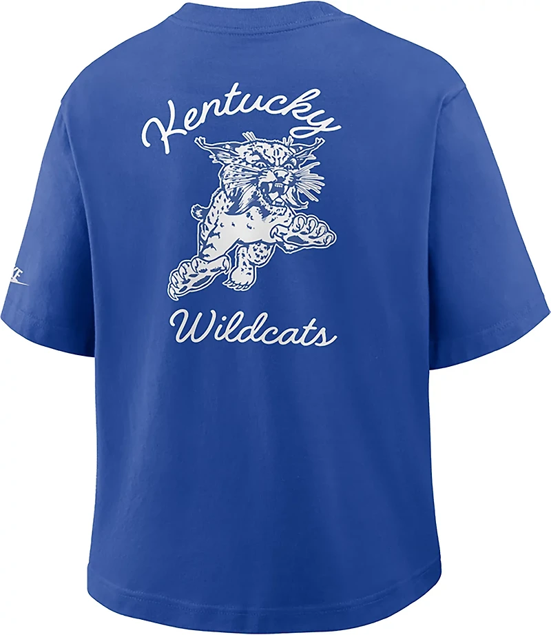 Nike Women's University of Kentucky Legacy Pocket Boxy Graphic T-shirt