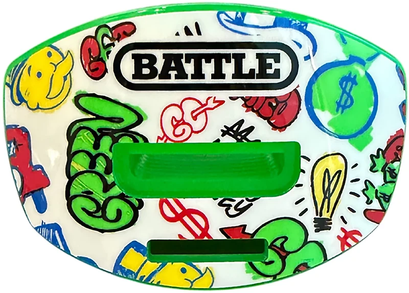 Battle Speed X Street Art Convertible Strap Mouthguard