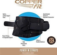 Copper Fit X-Back Waist Back Pro