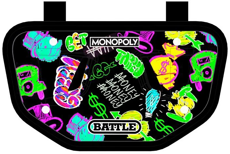 Battle Adults' Monopoly Street Art Football Backplate