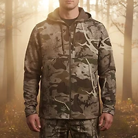 Magellan Outdoors Hunt Gear Men’s Boone Hooded FZ Camo Jacket