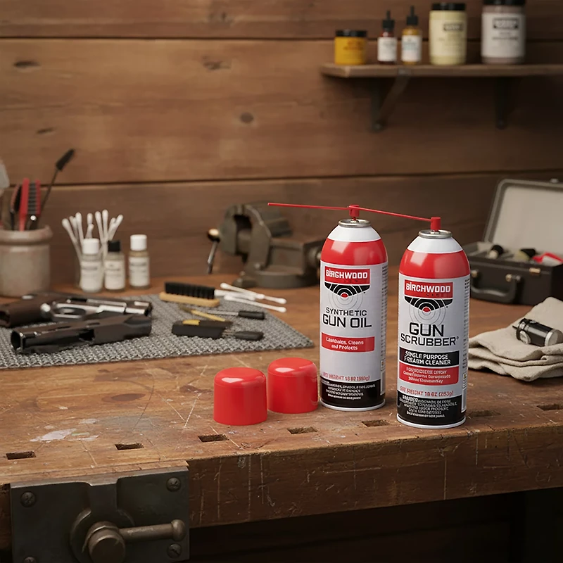 Birchwood Casey Scrubber and Oil 2-Pack