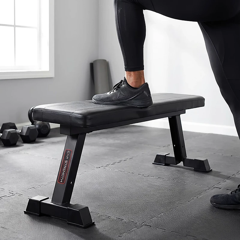 CAP Barbell Strength Foldable Flat Bench