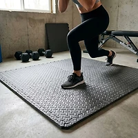 BCG ½” Diamond Plate Fitness Flooring System 6-Pack