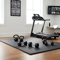 BCG 3/4” Diamond Plate Fitness Flooring System 6-Pack