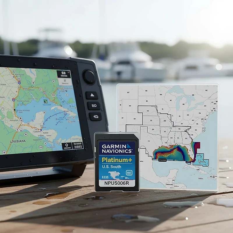 Garmin Navionics Platinum+ U.S. South Map SD Card
