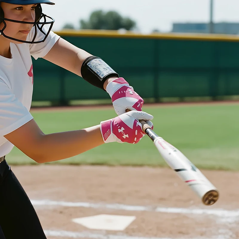 Under Armour Girls’ Radar Softball Batting Gloves