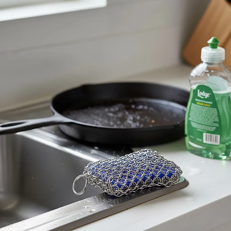 Lodge Square Chainmail Scrubbing Pad