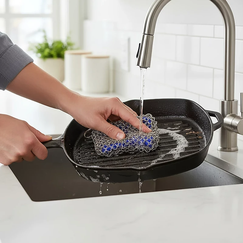 Lodge Square Chainmail Scrubbing Pad